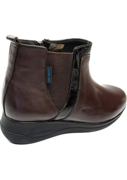 5173 Kahverengi Deri Kadın Bot fırsatları
