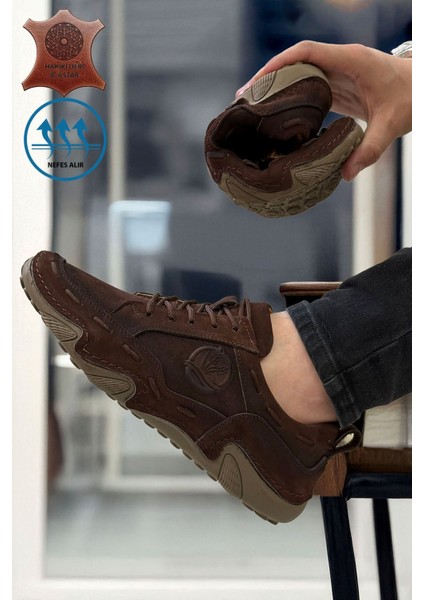 Nubuk Hakiki Deri Spider Erkek Çarık Ayakkabı fırsatları