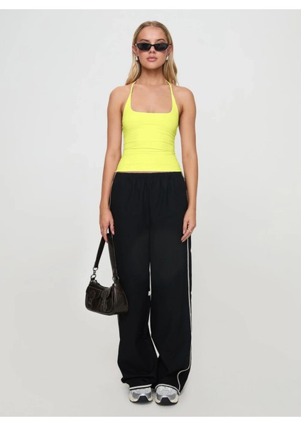 Kadın Boyundan Bağlamalı Sırt Detaylı Bluz