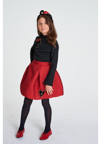 Bg Store Kız Çocuk Siyah Bluz