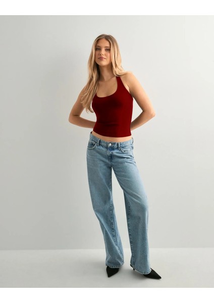 Boyundan Askılı Halter Yaka Crop Top fiyatları