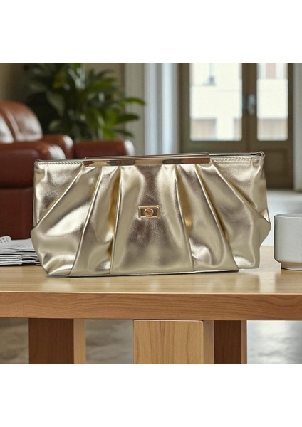 Kadın Clutch Zincirli El ve Omuz Çantası -Abiye Çanta modelleri