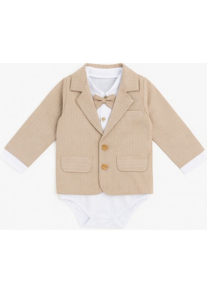 Erkek Bebek Exclusive Cut Luxury Zıbınlı Gömlek Ceketli Takım Elbise Özel Gün Düğün Party fiyatları