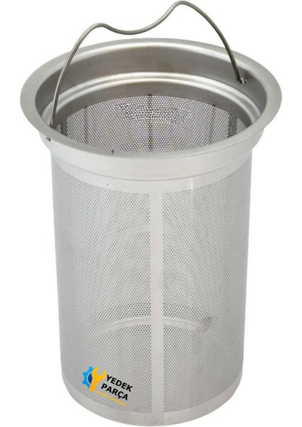 Cam ve Inox Demlik Filtresi , Universal 12 cm Boy Silindir, Bir Çok Marka Ile Uyumlu