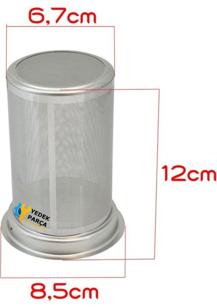 Cam ve Inox Demlik Filtresi , Universal 12 cm Boy Silindir, Bir Çok Marka Ile Uyumlu fiyatları