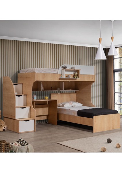 Ranza, Aura Ranza Karyola Masa, Ceviz-Beyaz