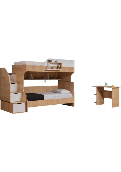 Ranza, Aura Ranza Karyola Masa, Ceviz-Beyaz indirimleri