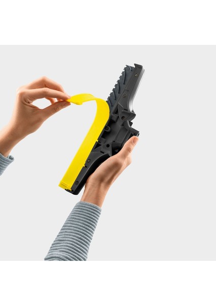 WV 6 Plus Multi Edition Şarjlı Cam Temizleme Makinesi – 150 ml Kirli Su Haznesi, 100 dk Pil Ömrü, Hızlı Şarj ve Mikrofiber Bezli Sprey Şişesi