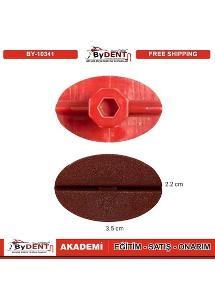 Pdr Boyasız Göçük Düzeltme Öpücük Adaptör 10 Adet