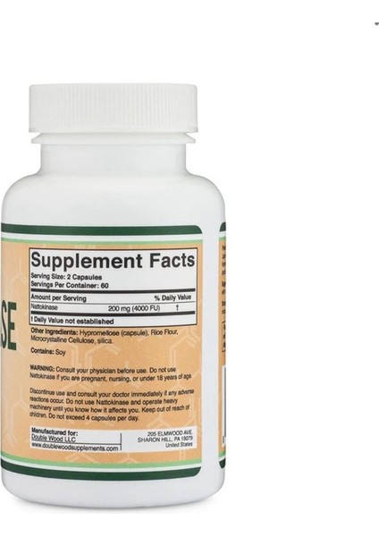 Nattokinase 4000FU 120 Kapsül fiyatları