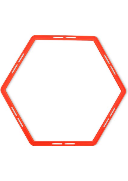 Altıgen Hız ve Çeviklik Antrenmanı Halkası Turuncu