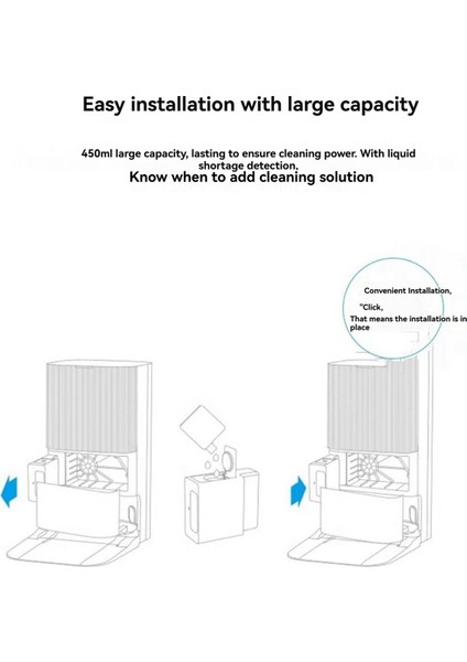 Dreame X30 S10PRO S30 X40 Aksesuarları Robot Süpürge Yedek Parçaları Için Sıvı Ekleme Modülü (Yurt Dışından) fırsatları