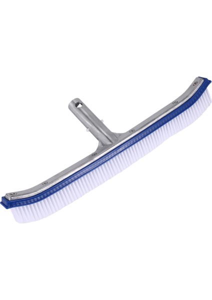 18 Inç Açık Havuz Duvar Fırçası Yüzme Havuzu Temizleme Aleti Alüminyum Saplı Gölet Spa Sıcak Su Havuzu Yosun Temizleyici Fırça (Yurt Dışından)