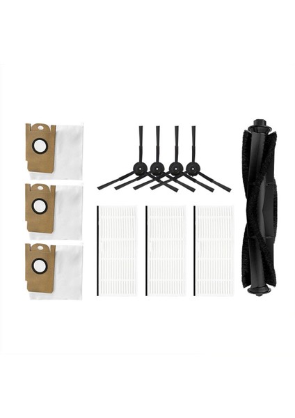 Lydsto R1 Akıllı Süpürme Robotu Aksesuarları Ana Fırça Filtre Ekranı Yan Fırça Toz Torbası (Yurt Dışından)