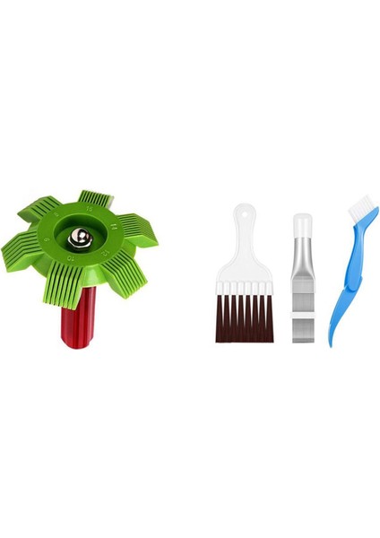 Kondenser Tarak Paslanmaz Çelik Fin Tarak Fırçası Klima Bıçağı Soğutma Düzeltme Temizleme Aracı Tamir Araçları (Yurt Dışından)