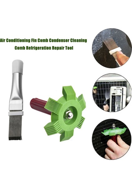 Kondenser Tarak Paslanmaz Çelik Fin Tarak Fırçası Klima Bıçağı Soğutma Düzeltme Temizleme Aracı Tamir Araçları (Yurt Dışından) fırsatları