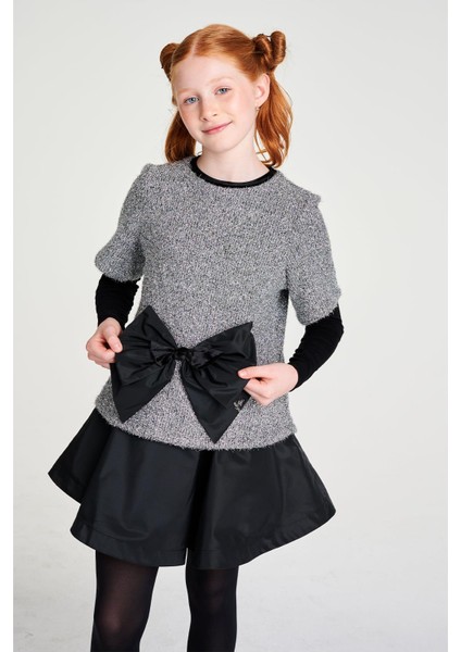 Bg Store Kız Çocuk Gri Elbise fiyatları