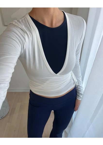 Bağlamalı Kruveze Bluz fiyatları