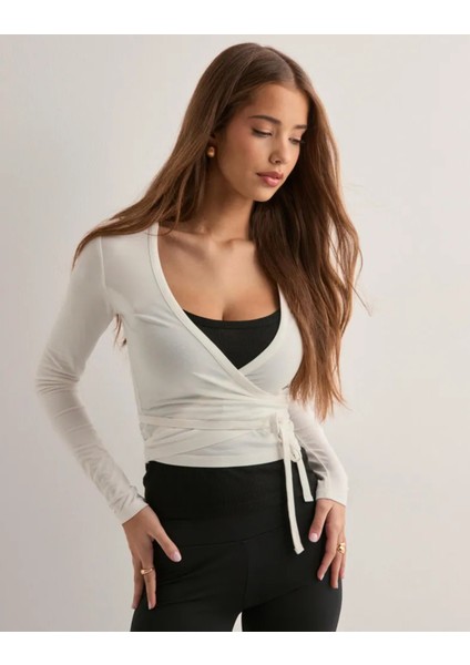 Bağlamalı Kruveze Bluz indirimleri