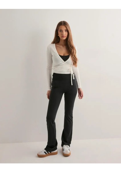 Bağlamalı Kruveze Bluz