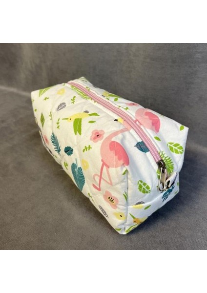 8811 El Yapımı Makyaj Çantası / Organizer - 12CM x 23CM fiyatları