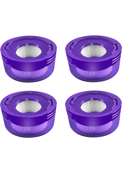 4 Adet Arka Filtre Akar Temizleme Elektrikli Süpürge Aksesuarları Için Uygun V8 Odak Yatağı (Yurt Dışından)