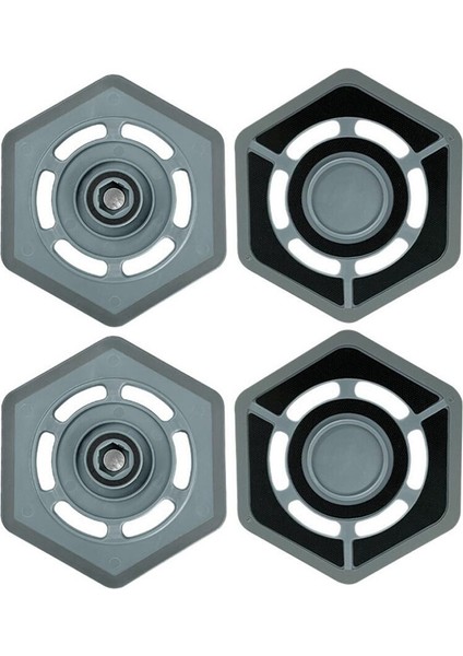 Deebot N9+ Robotlu Süpürge Aksesuarları Için 4 Paket Paspas Tutucu Yedek Braket Paspaslar (Yurt Dışından)