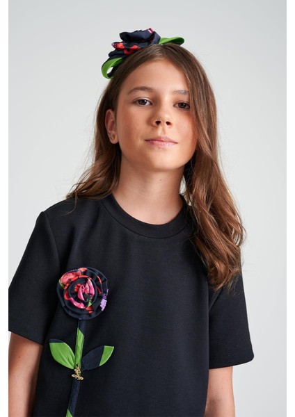 Bg Store Kız Çocuk Siyah Bluz