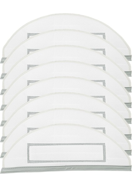 S8 Pro Ultra S8 S8+ Için 8pcs Robotlu Süpürge Yedek Paspas Bezi Seti (Yurt Dışından)