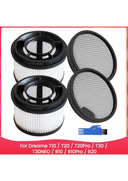 Dreame T10 / T20 / T20PRO / T30 / T30NEO / R10 / R10PRO / R20 Dikey Elektrikli Süpürge Parçaları Için Yedek Hepa Filtresi (Yurt Dışından)