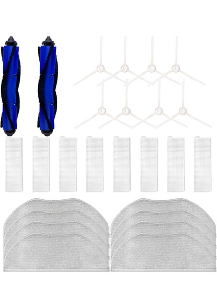 X-Plorer Serie 95 RG7975WH RG7987WH Robotik Süpürge Yedek Parçası Için Silindir Yan Fırçalı Paspas Filtresi (Yurt Dışından)