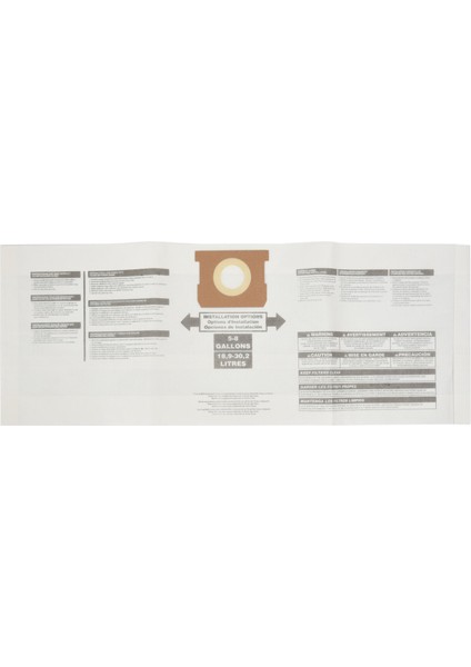 6 Adet Evrensel Kuru Toz Torbası 5 Ila 8 Galonluk Elektrikli Süpürgeler Mağaza Için 5-8 Galonluk Toz Torbaları (Yurt Dışından) fırsatları