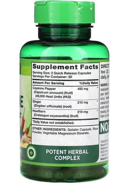 Ultra Max Cayenne Plus Zencefil Kökü 40,000 H.u. 100 Hızlı Salınımlı Kapsül fiyatları