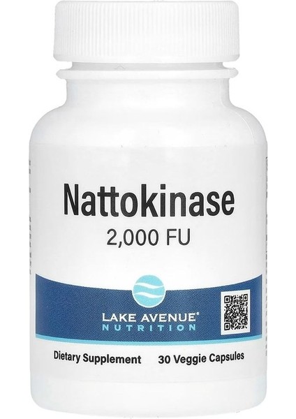 Lake Avenue Nattokinase 2000 Fu 30 Kapsül