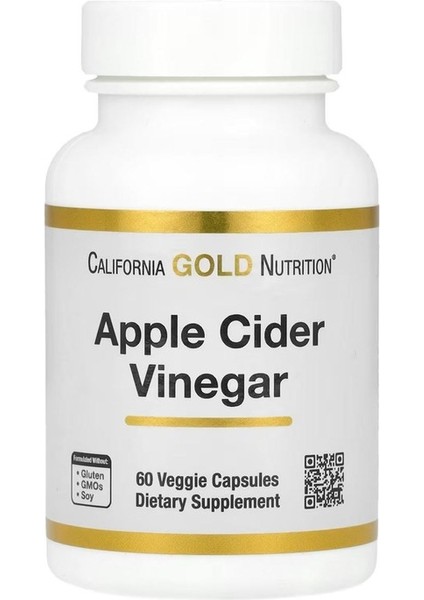 Apple Cider Vinegar 60 Veggie Kapsül
