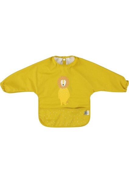 Sıvı Geçirmez Uzun Kollu Mama Önlüğü Mr.lion