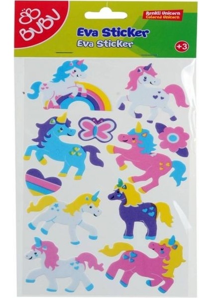 Bu-Bu Unicorn Sticker Set