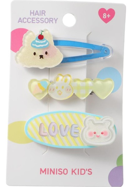 Eğlenceli Ayı Serisi Saç Tokaları 3 Adet fiyatları