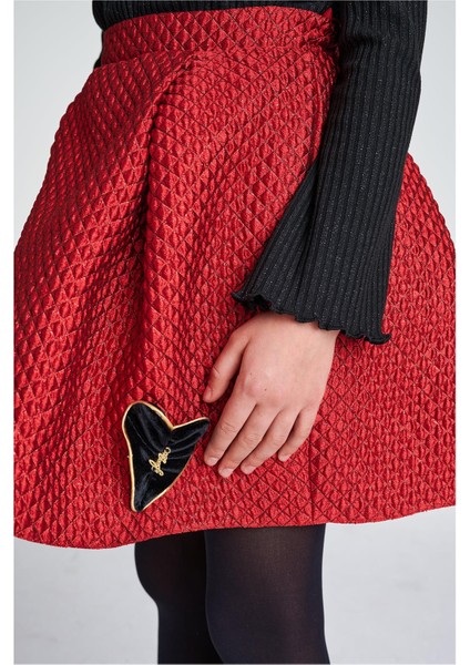 Bg Store Kız Çocuk Kırmızı Etek fırsatları