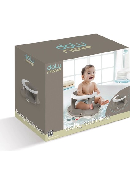 7468 Bebek Banyo Yıkama Oturağı Stone Gri