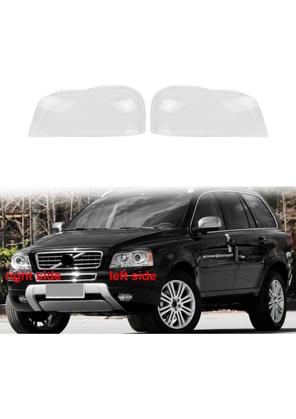 Volvo Için 2pcs XC90 2004-2013 Far Kabuk Lambası Gölgesi Şeffaf Lens Kapağı Far Kapağı, Sağ ve Sol (Yurt Dışından) modelleri