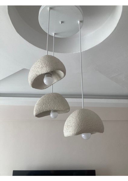 Iskandinav Beton 3 Lü Sarkıt Avize Yeni Model indirimleri