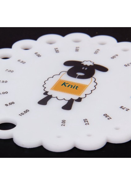 2x Örgü Iğne Göstergesi Hükümdarı (Yurt Dışından) fiyatları