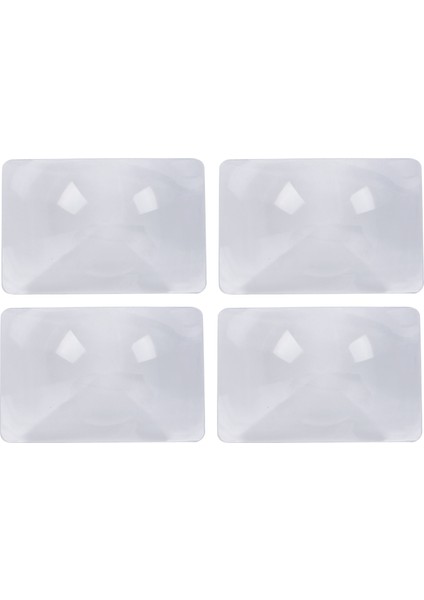 4x Büyüteç Fresnel Lens Sayfa 3x Büyütme Sayfası 180X120X0.5MM (Yurt Dışından)