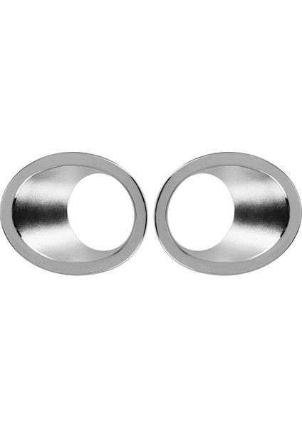 Honda Cr-V Crv 2007 2008 2009 Için Ön Tampon Fog Trim Trim Jant Lamba Kapak Kapağı Araba Stil Yansıtıcı Çıkartma Kiti Aksesuarları (Yurt Dışından)