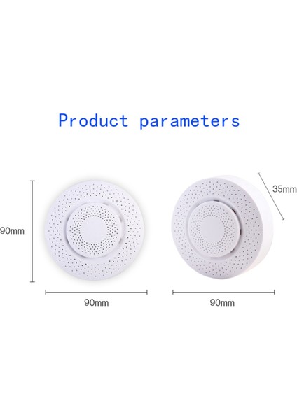 2x Zigbee Tuya 3.0 Hava Kalitesi Monitörü Hava Temizlikçisi 5 Arada 1 Formaldehit Voc Co2 Sıcaklık Nem Dedektörü Sensörü (Yurt Dışından) fiyatları