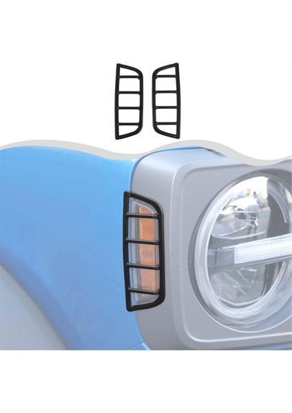 Ford Bronco Için Ön Turning Light Lamba Taraf Uyarı Lamba Çerçevesi Kapak 2021-2024 Dış Aksesuarlar (Yurt Dışından) indirimleri