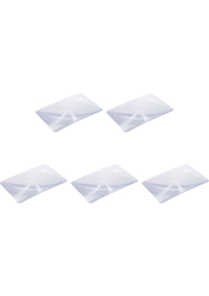 5pcs Büyüteç Fresnel Lens Sayfa 3x Büyütme Sayfası 180X120X0.5MM (Yurt Dışından)