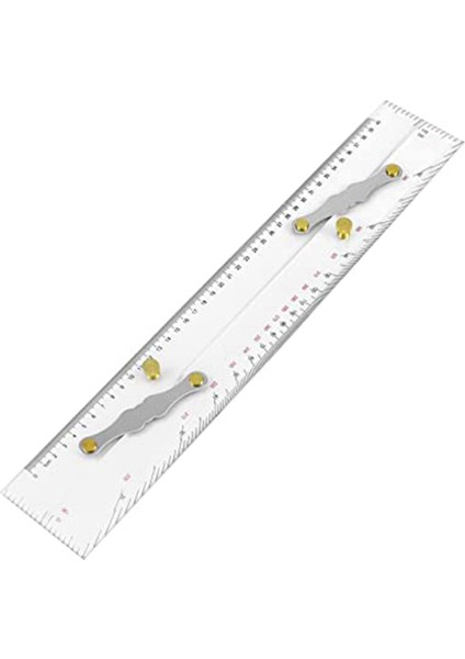 2x Deniz Paralel Cetvel Net Ölçekler, Paralel Cetvel Çekmek Için Eşleme Noktaları 450MM, Deniz Çizelgeleri Paralel Cetvel (Yurt Dışından) indirimleri