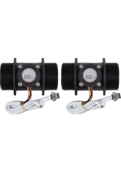 2x DN40 1,5 Inç Türbin Akış Suyu Akış Sensörü Akış Ölçer Akış Hızı Kontrolü 5-150L/DK (Yurt Dışından)